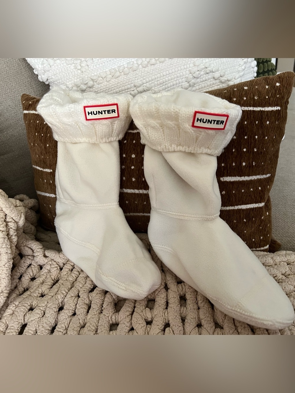 🤍 Hunter Short Rain Boot Liners With Cuffs 🤍
